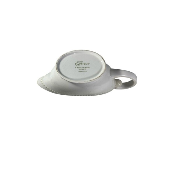 Pavillion by Princess House Gravy Boat Beadd Pattern Cream Color *READ - Picture 12 of 12